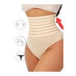 Mistirik, Flerna Model Yüksek Sıkılaştırıcı Ve Toparlayıcı String Külot Korse Ten Renk02, 2XL