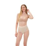 Mistirik, Formia Model Yüksek Bel Transpran Model Sıkılaştırıcı Ve Toparlayıcı Etkili Slip Korse Ten Renk, 2XL