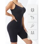 Mistirik Larix Model 5 Bölge Sıkılaştırıcı Sarkma Önleyici Basen Sıkılaştıran Sıkı Tam Boy Korse Siyah Renk - XL