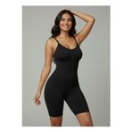 Mistirik Larix Model Kadın Tam Boy Tulum Korse Push Up Etkili Basen Toplayıcı Tam Boy Korse Siyah Renk