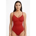 Mistirik Mamey Model Örme Kumaş Toparlayıcı Çıtçıtlı Body Kırmızı, M, MİSTİRİK-MC-1, KIRMIZI, Kadın