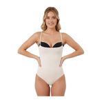 Mistirik Mazzola Model Dikişsiz Toparlayıcı Inceltme Etkili Çıtçıtlı Spor Body Renk, M, MİS-SPRBODYMA, TEN, Kadın