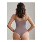 Mistirik Mimola Model 3 Bölge Etkili Örme Kumaş String Body Gül Kurusu, L, MİS-MİMOLBODY, GÜL KURUSU, Kadın