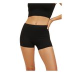 Mistirik, Moncorno Model Kadın Boxer Fit Gösteren Model Toparlayan Korse Etkili Boxer Siyah Renk, S