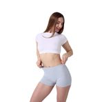 Mistirik, Moncorno Model Popo İnceltici İz Yapmayan Seamles Boxer Korse Açık Mavi Renk, XL