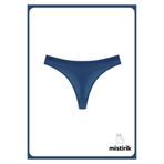 Mistirik, Paulo Model Esnek Ve Yumuşak Fitilli String Model Spor Külot Lacivert Renk, XL