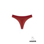 Mistirik Paulo Model Fitilli Tanga Slip Iz Belli Etmez Külot Bordo Renk