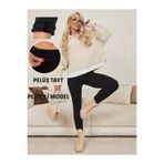MİSTİRİK Pezzoli Model Pelüşlü Spor Tayt Biker Sıkılaştıran Spor Tayt İçi Tüylü Tayt Siyah Renk