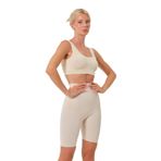 Mistirik Porfy Model Alt Bacak Etkili İplik Detaylı Extra Sıkı Renk Spor Tayt, 4XL, Mistirik-YN-ÇLŞ01, TEN, Kadın