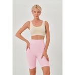 Mistirik Porfy Model Alt Bacak Etkili İplik Detaylı Extra Sıkı Spor Tayt Açık Pembe, 3XL, Mistirik-YN-ÇLŞ01, AÇIK PEMBE, Kadın