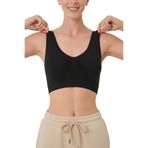 Mistirik, Rosella Model Sıkılaştırıcı Kalın Askılı Pedsiz Büstiyer Siyah Renk06, 2XL