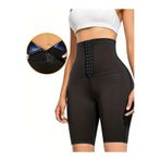 Mistirik, Sauna-Şort Model Zayıflatan Termal Iki Beden Incelten Vücut Şekillendirici Sauna Agraflı Korse Şort, 2XL