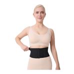 Mistirik, Serone Kısa Model Esnek Yapılı Bel Şekillendirici Spor Korse Siyah Renk, L/XL