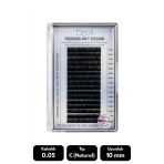 Misyul 0.05C Natural Kıvrım 10 Mm Soft Eyelash Takma Kirpik 16'Lı