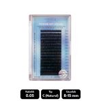 Misyul 0.05C Natural Kıvrım Mix Soft Eyelash Takma Kirpik 8-15 Mm 16'Lı
