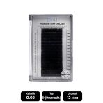 Misyul 0.05D Dramatik Kıvrım 15 Mm Soft Eyelash Takma Kirpik 16'Lı