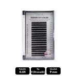 Misyul 0.05D Dramatik Kıvrım 9 Mm Soft Eyelash Takma Kirpik 16'Lı