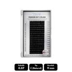 Misyul 0.07C Natural Kıvrım 11 Mm Soft Eyelash Takma Kirpik 16'Lı