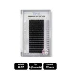 Misyul 0.07D Dramatik Kıvrım 12 Mm Soft Eyelash Takma Kirpik 16'Lı