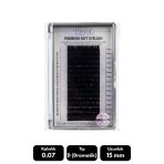 Misyul 0.07D Dramatik Kıvrım 15 Mm Soft Eyelash Takma Kirpik 16'Lı