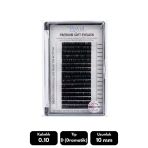 Misyul 0.10D Dramatik Kıvrım 10 Mm Soft Eyelash Takma Kirpik 16'Lı