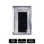 Misyul 0.10D Dramatik Kıvrım 14 Mm Soft Eyelash Takma Kirpik 16'Lı