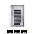 Misyul 0.10D Dramatik Kıvrım 9 Mm Soft Eyelash Takma Kirpik 16'Lı