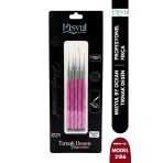Misyul Tırnak Desen Fırçası 5'Li Pembe Mıs-2186