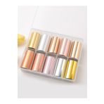 Misyul Tırnak Süsleme Folyo, Nail Art Tırnak Süsleme Folyo Seti 10'lu
