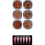 Misyul Tırnak Süsleme Pul Sim Seti Nail Art Protez Tırnak Süsleme - Renkli