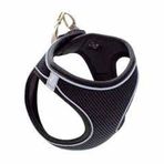 Mita Air Mesh Köpek Siyah Göğüs Tasması