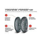 Mitas 140/70-14 68P Touring Force-Sc Arka Lastik