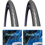 Mitas 28 Jant 28X1.60 (700X40C) (42-622) Hook Antipunctre V69 (Patlamaya Dirençli) x 2 Adet + Plus Panda Iç Lastik Seti
