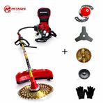 Mitashi Pro ST07 Benzinli Sırt Tırpan Çim Biçme Makinesi + Aksesuarlar