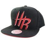 Mitchell & Ness Cropped Mesh XL Snapback Şapka Houston Rockets Siyah