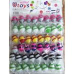 Mithat Toys Topaç Oyuncak 48 Adetli - Renkli