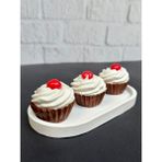 Mithbox Dekorotif Mutfak Süsü Çikolata Cupcake Tatlı Tabağı