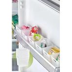 Mithra Life 6 Adet Şeffaf Buzdolabı Kapak İçi Düzenleyici Banyo Organizer, Çok Amaçlı Mutfak Çekmece Düzenleyici Seti, Mit1103