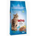 Mito Mix Cat Tavuklu ve Balıklı Renkli Taneli 2 kg Yetişkin Açık Kuru Kedi Maması