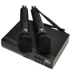Mito TM-9902EE Çift El UHF 2x100 Full Dijital Telsiz Mikrofon