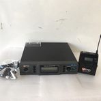 Mito WM-1002 B UHF 100 Tek Yaka Seçilebilir Frekans Telsiz Mikrofon