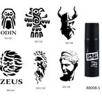 Mitolojik İnançlar Spray Tattoo Geçici Sprey Dövme Seti