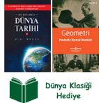 Mitra Ana Hatlarıyla Dünya Tarihi 2 + Geometri + Dünya Klasiği Hediye - Hayır