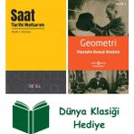 Mitra Saat Tarihi Notlarım + Geometri + Dünya Klasiği Hediye - Hayır