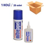 Mitre Apel 400 ml + 100 gr Çok Güçlü 25 Adet Hızlı Yapıştırıcı