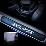 Mitsubishi Eclipse Carbon Fiber Kapı Eşiği Yazısı Sticker 4Adet