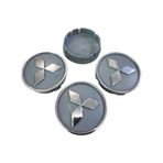 Mitsubishi Kabartma Geçme Jant Göbeği 4 Lü 60Mm-55Mm