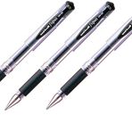 Mitsubishi Kalem Uni-Ball Signo UM-153 Siyah Geniş 1,0 mm Rollerball Jel Kalem UM153.24 [3'lü Paket]