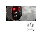 Mitsubishi L200 2022+ Far Stop Çerçeve Kaplama Siyah