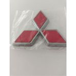 Mitsubishi L200 Bagaj Logo 2006-2015 Arası Uyumlu 10 cm Bantlı Arma Krom Plastik